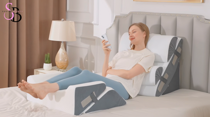 ElevationElite™ 2.0 – Sleep-Transforming 6-Piece Orthopedic Wedge Pillow Set